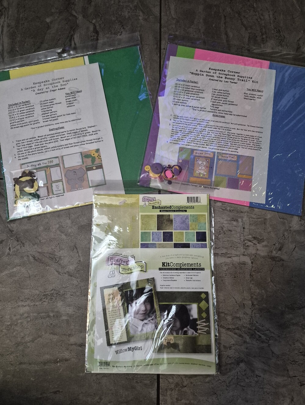 Vintage Scrapbook Kits